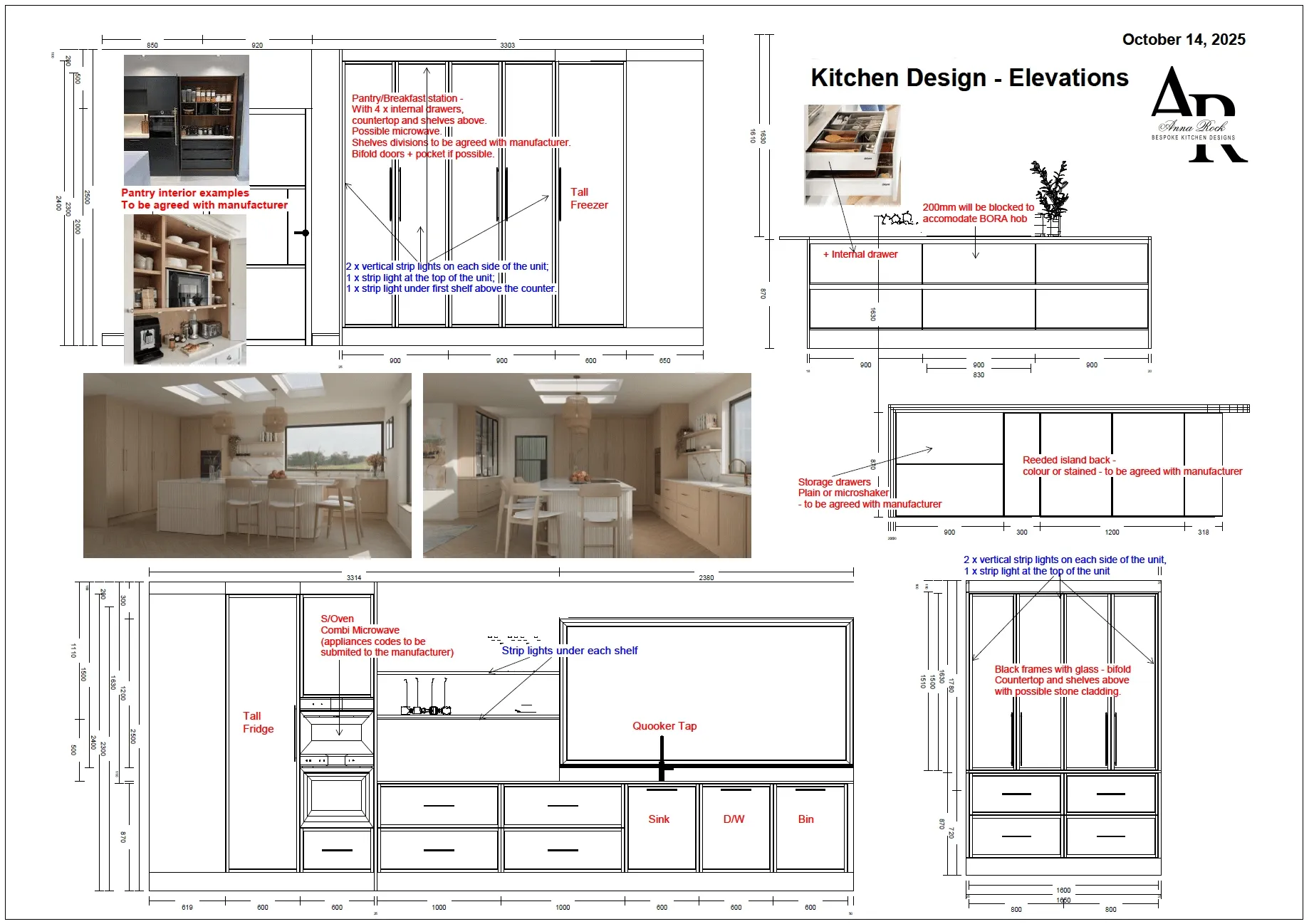 Kitchen Elevations